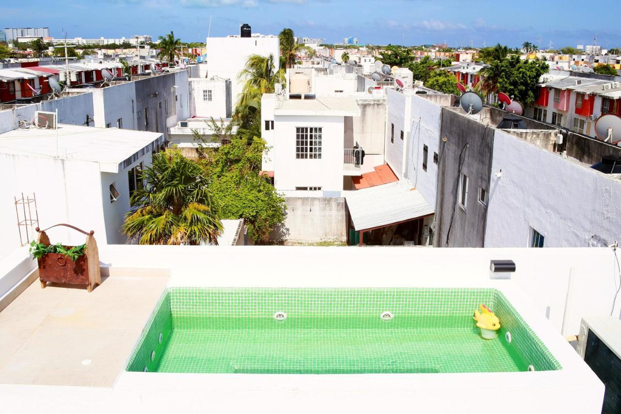 Departamento Privado, Nuevo Jacuzzi Rooftop, Ac, Gran Wf Cancún Exterior foto